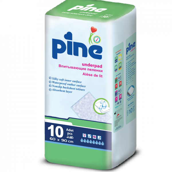 Pine Underpad Bed Covering
