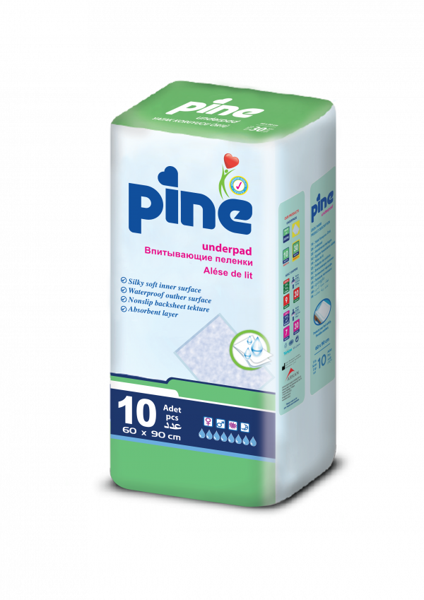 Pine Underpad Bed Covering