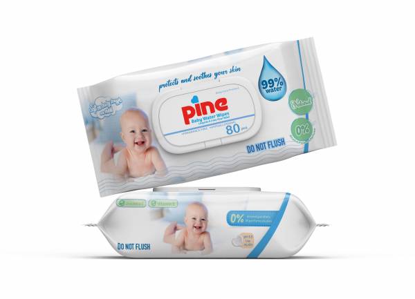 Pine Water Wipes