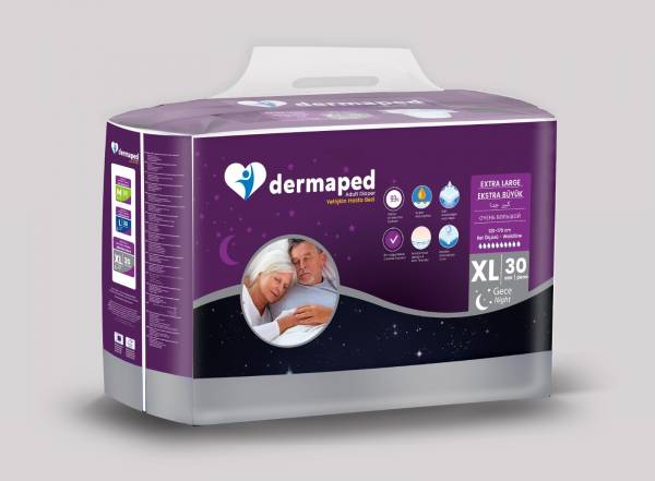 Dermaped Night Adult Diapers
