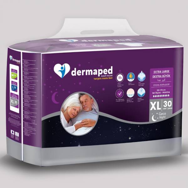 Dermaped Night Adult Diapers