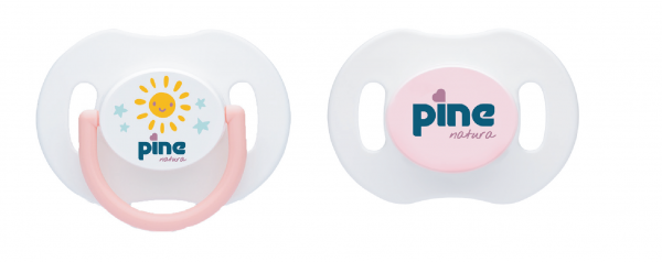 Pine Natura Sun and Moon Soother with case